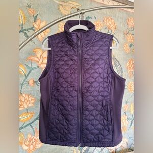 L.L. Bean Women's Deep Purple Quilted Vest